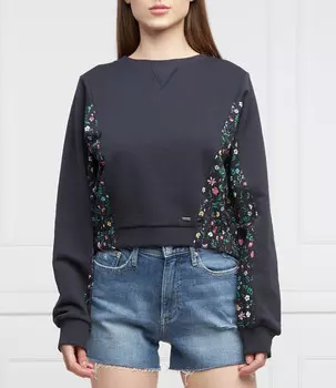 Толстовка Pepe Jeans London palm regular fit, темно-синий