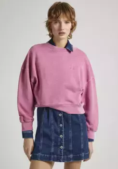 Толстовка Pepe Jeans "LYNETTE", стираный вид, цвет English Rose