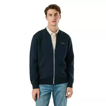 Толстовка Pepe Jeans Macbeth Plain Bomber, синий