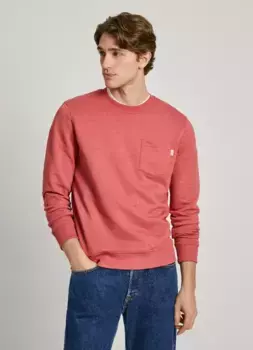Толстовка Pepe Jeans "MANS CREW", с нагрудным карманом, цвет Cedar Wood Brown