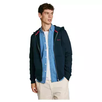 Толстовка Pepe Jeans New Joe full zip, синий