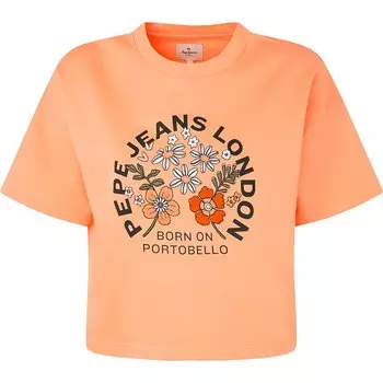 Толстовка Pepe Jeans Ofra Short Sleeve, оранжевый