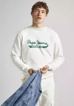Толстовка Pepe Jeans "Pepe Sweatshirt ROI", кремовый