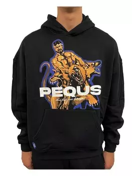 Толстовка Pequs This kid was betrayed, черный