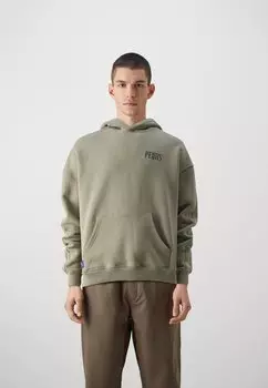 Толстовка PEQUS Толстовка с капюшоном с логотипом BACK UNISEX, цвет dust grey