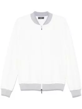 Толстовка Peserico на молнии, белый