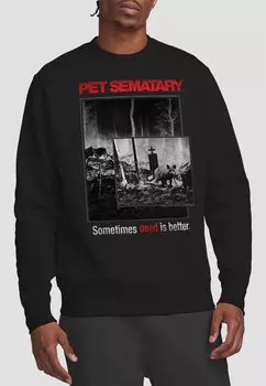 Толстовка PET SEMATARY CAT POSTER Cotton Soul, черный