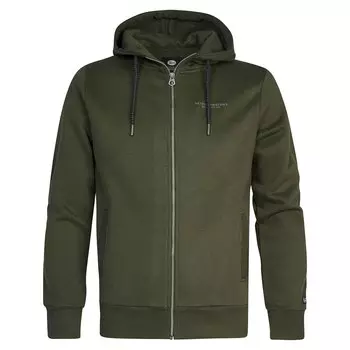 Толстовка Petrol Industries 349 Full Zip, зеленый
