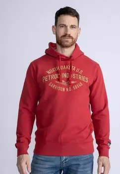 Толстовка Petrol Industries, гранат