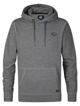 Толстовка Petrol Industries Hoodie mit Aufdruck Portage, серый