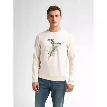 Толстовка Petrol Industries M-1050-SWR327, бежевый