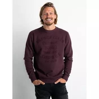 Толстовка Petrol Industries M-3020-Swr312, коричневый