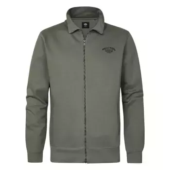 Толстовка Petrol Industries M-3040-SWC113 half zip, зеленый