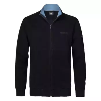Толстовка Petrol Industries M-3040-SWC327 half zip, черный