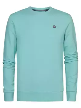 Толстовка Petrol Industries "Мужской свитер с круглым вырезом", цвет Aqua