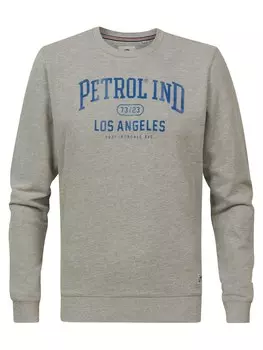 Толстовка Petrol Industries, пестрый серый