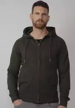 Толстовка Petrol Industries с капюшоном и фирменной этикеткой, зеленый