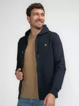 Толстовка Petrol Industries с регулируемым капюшоном, цвет Sky Captain