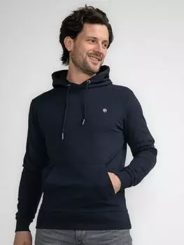 Толстовка Petrol Industries Unifarbener Hoodie Tetlin, синий