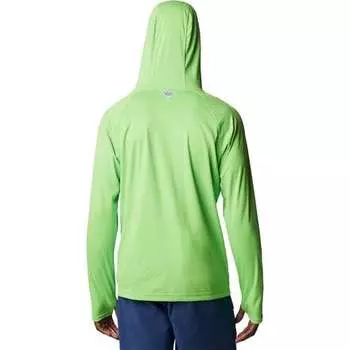 Толстовка PFG Zero Rules Ice мужская Columbia, цвет Green Mamba
