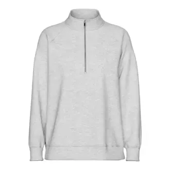 Толстовка Pieces Chilli half zip, серый