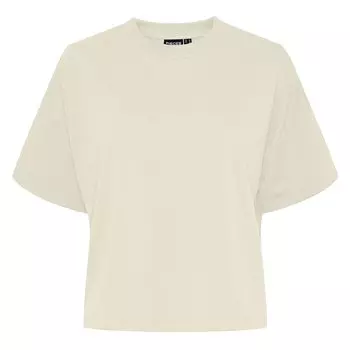 Толстовка Pieces Chilli Summer 2/4 Loose Short Sleeve, бежевый