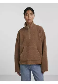 Толстовка Pieces ФИННЛИ, цвет woodsmoke