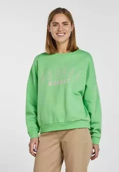 Толстовка Pieces PCFILINE, абсент зеленый