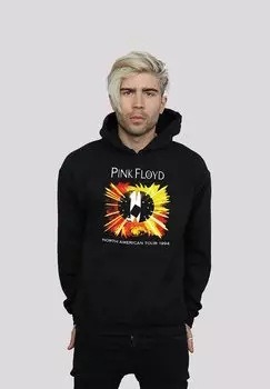 Толстовка PINK FLOYD NORTH AMERICAN TOUR PREMIUM ROCK METAL MUSIK B - Hoodie F4NT4STIC, черный