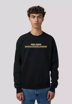 Толстовка PINK FLOYD PRISM RETRO STRIPES F4NT4STIC, черный