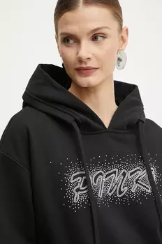 Толстовка Pinko из хлопка, черный