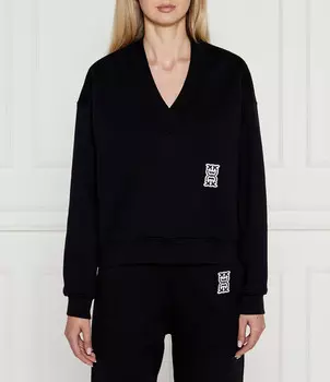 Толстовка Pinko Loose fit, черный