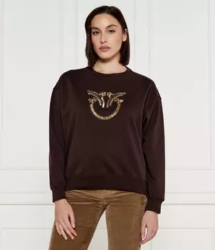 Толстовка Pinko NELLY Regular Fit, коричневый