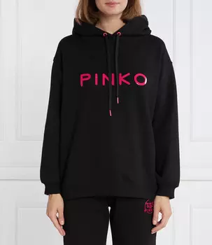 Толстовка Pinko Regular Fit, черный