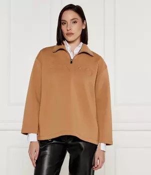 Толстовка Pinko Regular Fit, кэмел