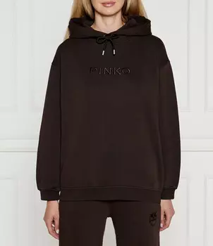 Толстовка Pinko Regular Fit, коричневый