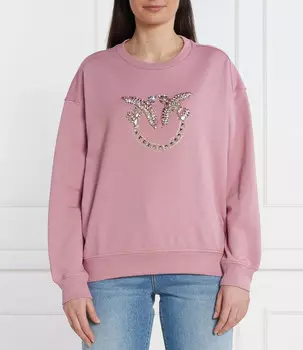 Толстовка Pinko Regular Fit, роза