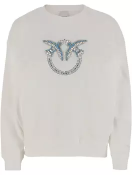 Толстовка PINKO с заклепками, белый