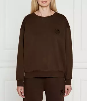 Толстовка Pinko SETUP Relaxed fit, коричневый