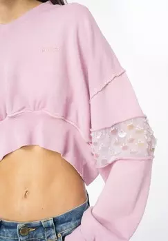 Толстовка Pinko, светло-розовый