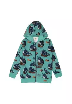 Толстовка Pirate Ships Walkiddy, зеленая