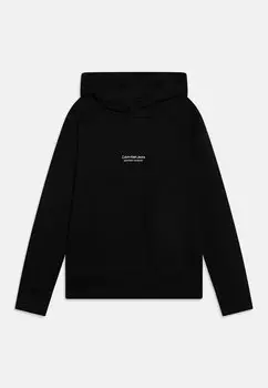 Толстовка PIXEL LOGO RELAXED HOODIE Calvin Klein Jeans, цвет black