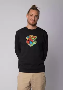 Толстовка PIXEL ZAUBERWRFEL watapparel, черный