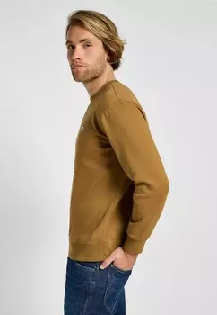 Толстовка PLAIN CREW Lee, светло-коричневый