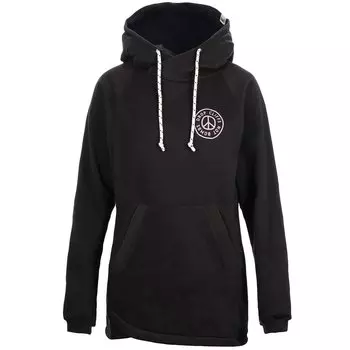 Толстовка Planks Peace Double с капюшоном, черный