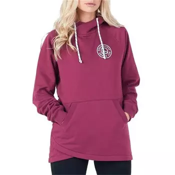 Толстовка Planks Peace Double с капюшоном, розовый