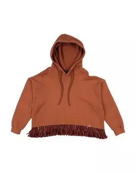 Толстовка Please, коричневый