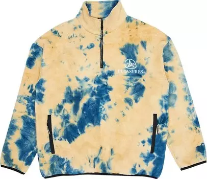 Толстовка Pleasures Caffeine Polar Fleece Quarter Zip 'Tan', загар