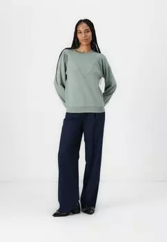 Толстовка PLEATED FRONT CREW Anna Field, светло-зеленый
