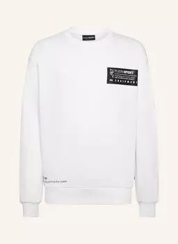 Толстовка PLEIN SPORT, белый/черный